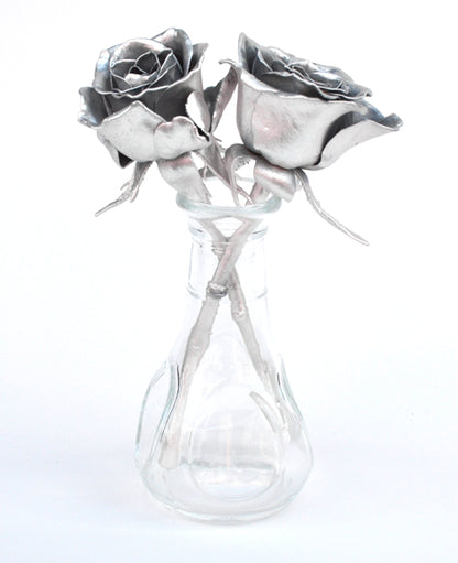 Aluminum Roses - Real Roses Coated Aluminum