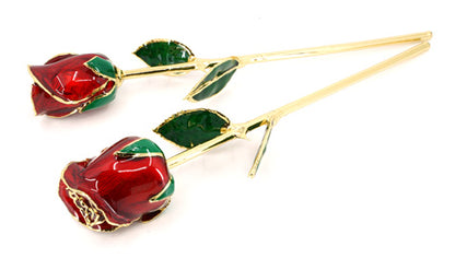 Glazed Roses - Clear Preserved Real Roses