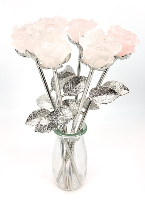 Rose Quartz Roses