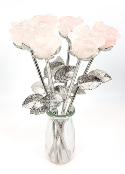 Rose Quartz Roses