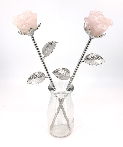 Rose Quartz Roses